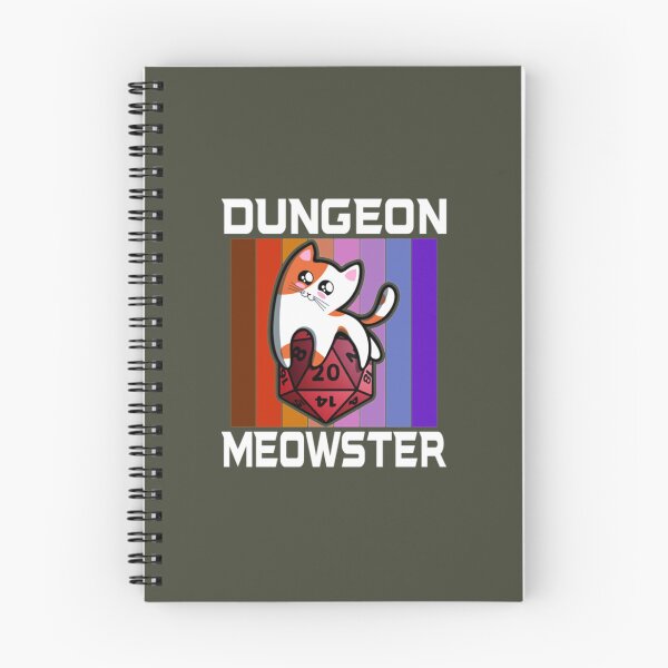Item preview, Dungeon Meowster Funny Nerdy Gamer Cat D20 RPG   designed and sold by Olivia8899.