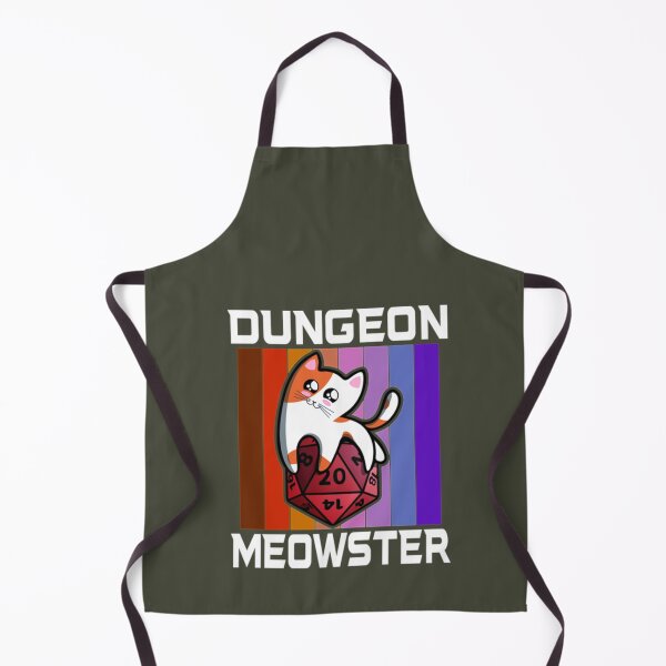 Item preview, Dungeon Meowster Funny Nerdy Gamer Cat D20 RPG designed and sold by Olivia8899.