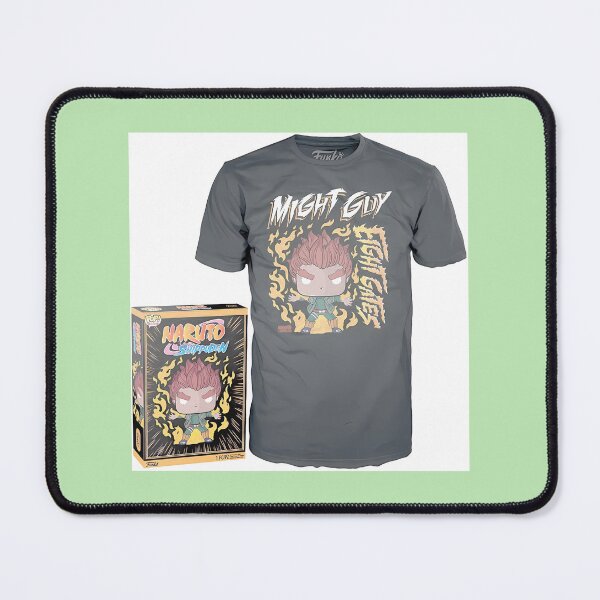 Item preview, Might Guy Funko Pop Tee Naruto Shippuden Flame Attack By Merch, Limited Edition, Perfect Gift For Y designed and sold by luanajardelp.