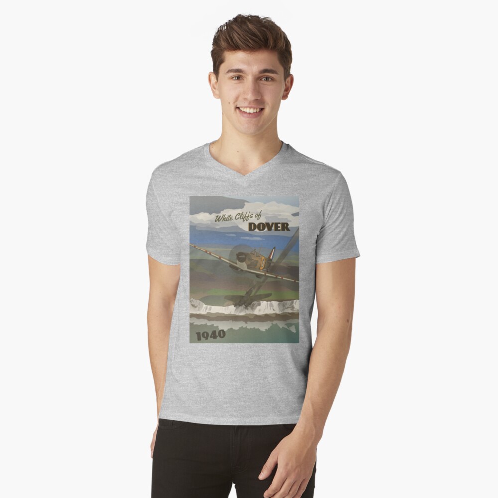 Item preview, V-Neck T-Shirt designed and sold by Grayhanch.
