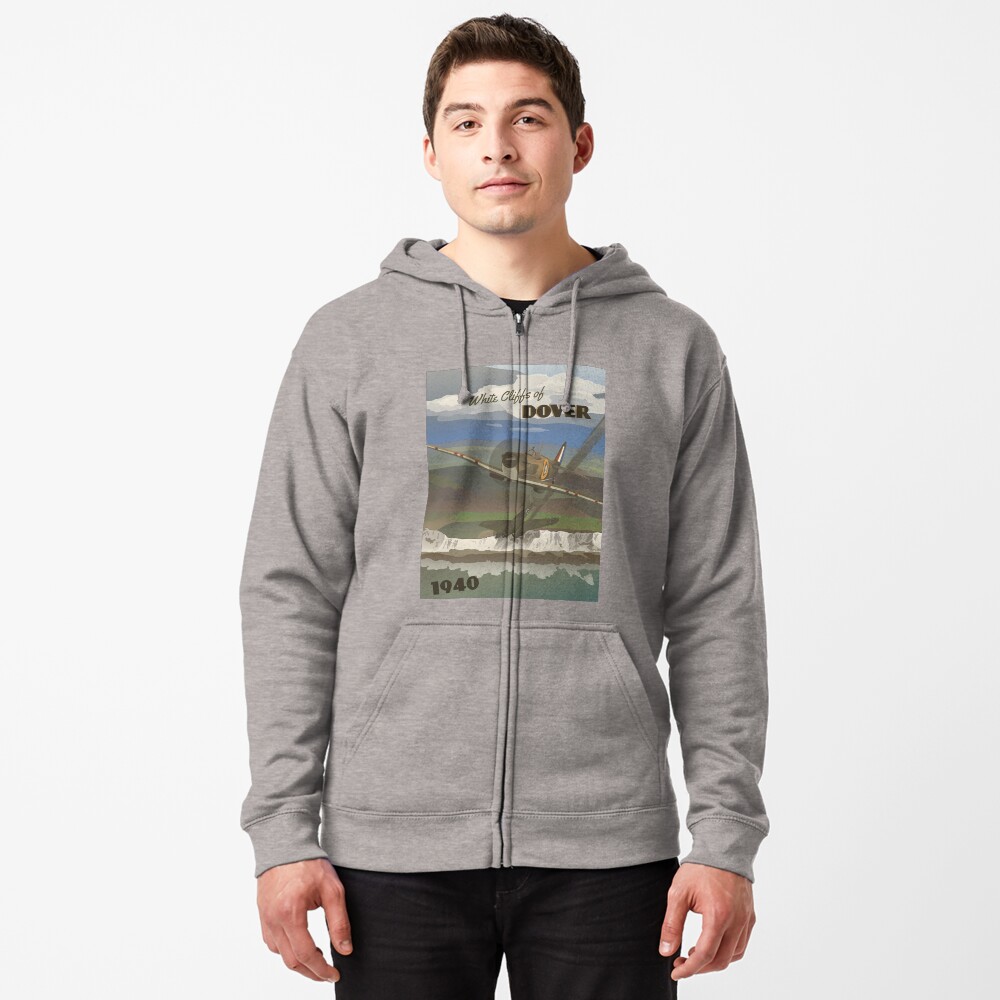 Item preview, Zipped Hoodie designed and sold by Grayhanch.