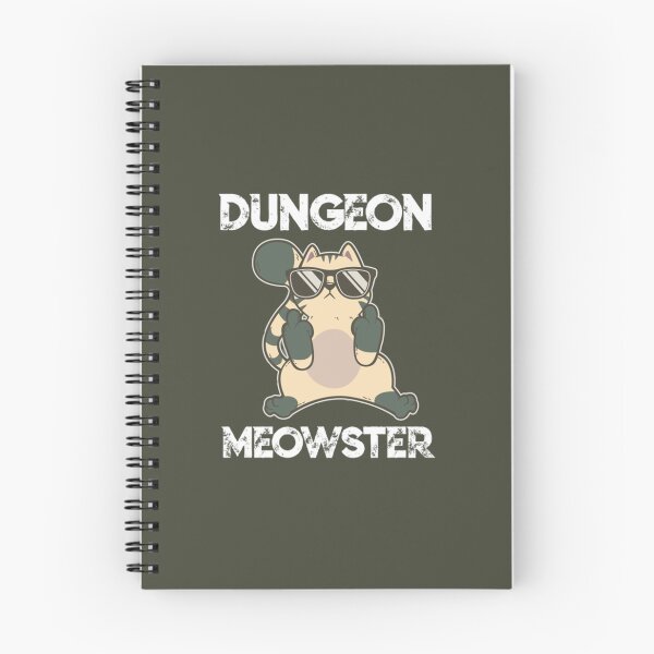 Item preview, Dungeon Moewster Master Cat RPG DM Funny Gift For   designed and sold by Olivia8899.
