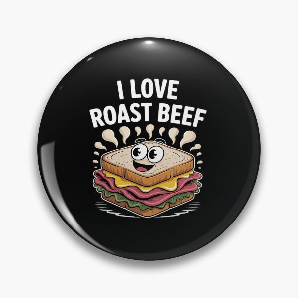 Item preview, I Love Roast Beef Happy Sandwich designed and sold by tabdejinti.