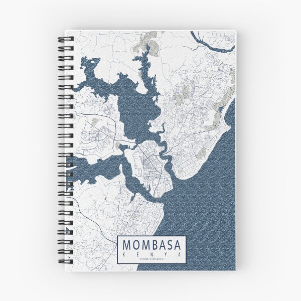 Item preview, Mombasa City Map of Kenya - Coastal designed and sold by deMAP.