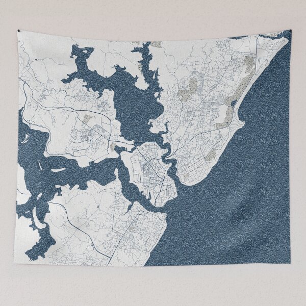 Item preview, Mombasa City Map of Kenya - Coastal designed and sold by deMAP.