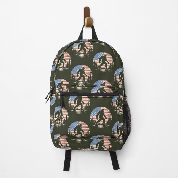 Item preview, Patriotic Bigfoot Sasquatch American Flag Retro Design By Merch, Limited Edition, Perfect Gift For designed and sold by JosephHunter7.
