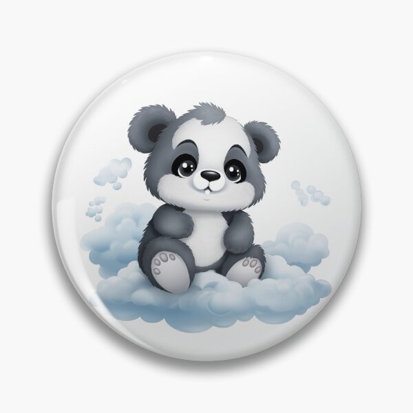 Item preview, Cloud Perched Panda Cub designed and sold by New-School-Wave.