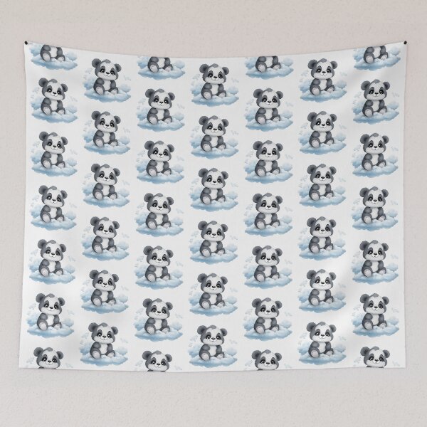 Item preview, Cloud Perched Panda Cub designed and sold by New-School-Wave.