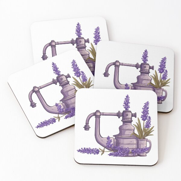 Item preview, Lavender Distiller Illustration designed and sold by New-School-Wave.