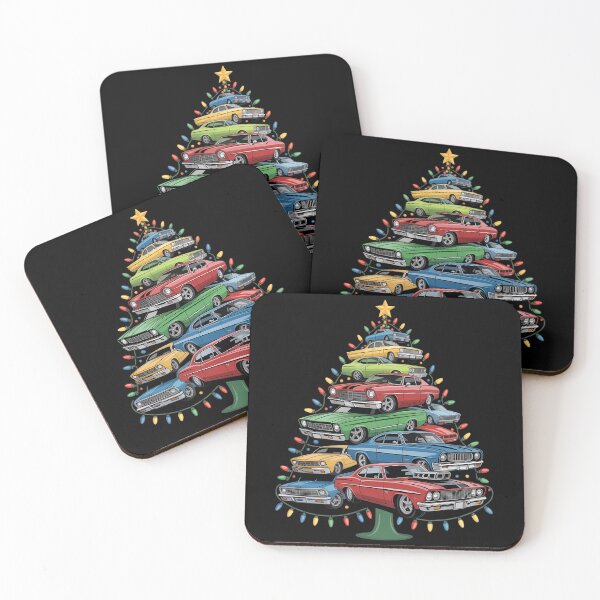 Item preview, Car Madness Christmas Tree! Classic Muscle Cars and Hotrods  designed and sold by TyraYoung.