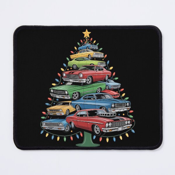 Item preview, Car Madness Christmas Tree! Classic Muscle Cars and Hotrods  designed and sold by TyraYoung.