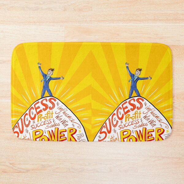 Item preview, Man in suit on Mountain of Success designed and sold by Dani Vittz.