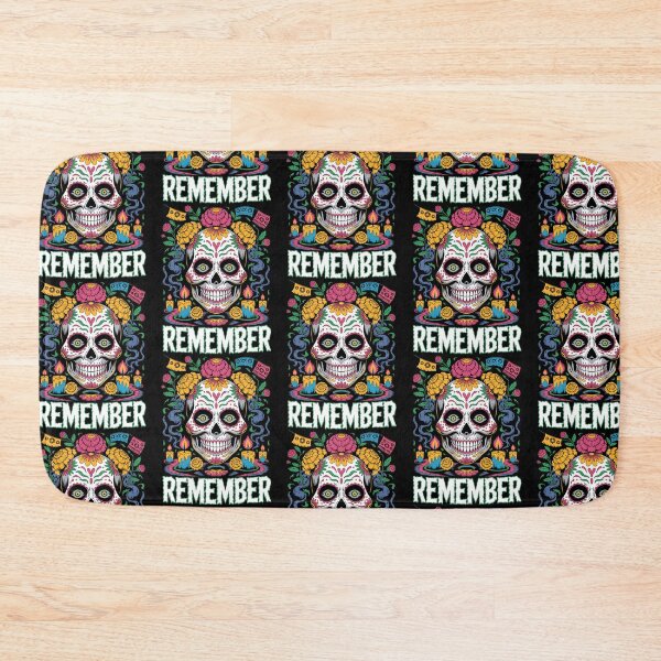 Item preview, Day of the Dead – Vibrant Halloween Sugar Skull Recuerda Calavera designed and sold by Taans-Creation.