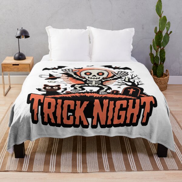Item preview, Skeleton Trick Night Halloween designed and sold by TyraYoung.