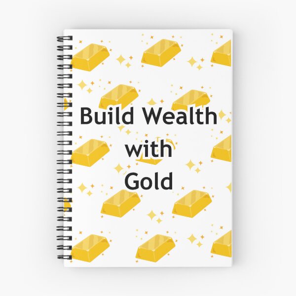 Item preview, cute gold build wealth conversation starter  designed and sold by RubyLobo.