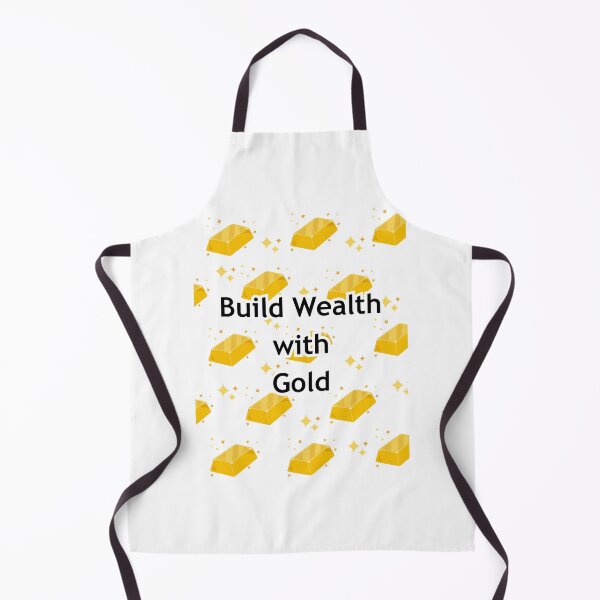 Item preview, cute gold build wealth conversation starter designed and sold by RubyLobo.