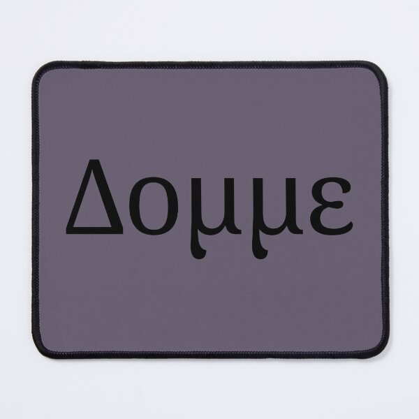 Item preview, Domme Covert - Greek Letters Black designed and sold by Laymela Fet Shop.
