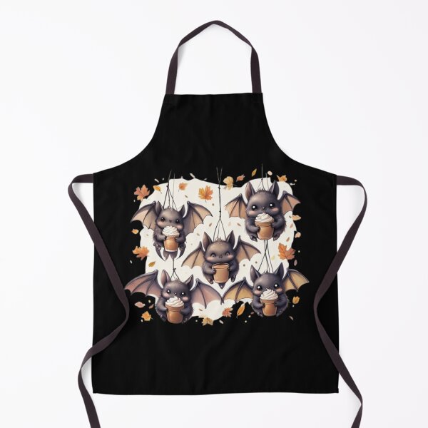 Item preview, Batty for Lattes – Cute Kawaii Bats with Coffee | Cozy Halloween Fall Aesthetic | Spooky Cute Chibi Art Design designed and sold by SmartyWonders.