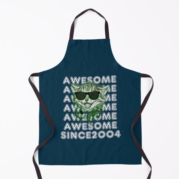 Item preview, 18Th Birthday 2004 Awesome Retro Cat Cat Music Since designed and sold by CailynOmorosa.
