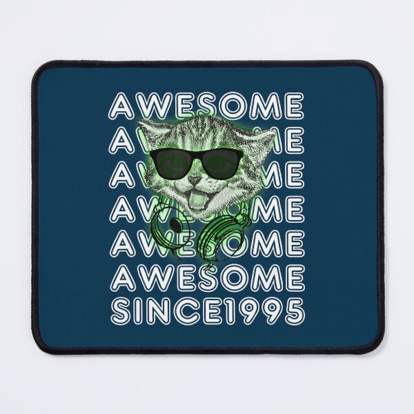 Item preview, 27Th Music Cat Retro Since 1995 Cat Birthday Awesome designed and sold by CailynOmorosa.
