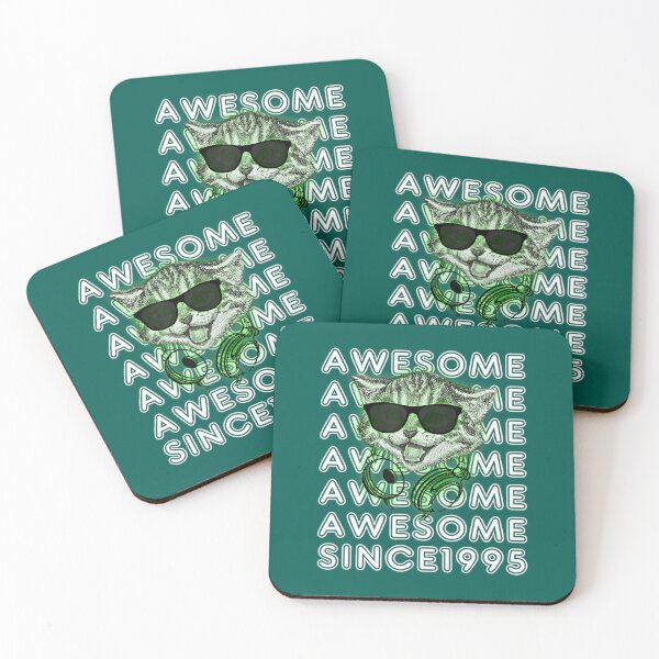 Item preview, 27Th Music Cat Retro Since 1995 Cat Birthday Awesome designed and sold by CailynOmorosa.