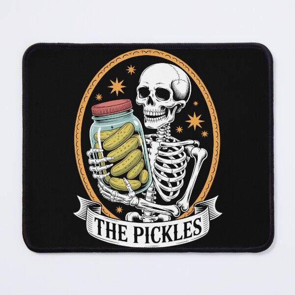 Item preview, The Pickles Tarot Card Skeleton Canning Season Gardener designed and sold by TyraYoung.