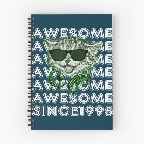 Item preview, 27Th Music Cat Retro Since 1995 Cat Birthday Awesome designed and sold by CailynOmorosa.