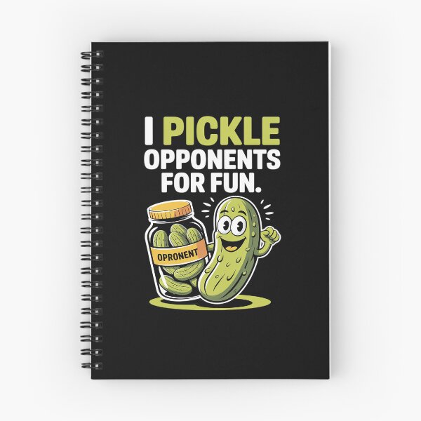 Item preview, I Pickle Opponents For Fun Pickleball designed and sold by ticlitule.