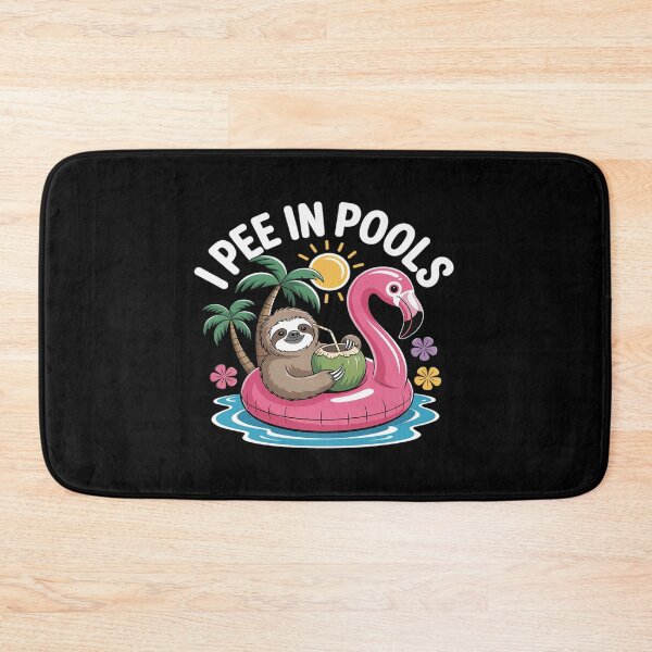 Artikelvorschau, Ich pinkle in Pools Schwimmwitz Lustige Sommer-Poolparty entworfen und verkauft von ticlitule.