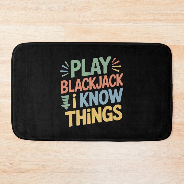 Item preview, I Play Blackjack I Know Things Funny Blackjack Lover designed and sold by ticlitule.