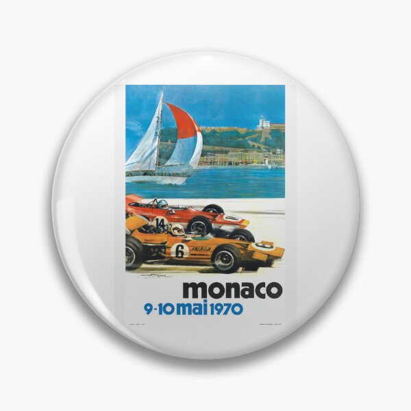 Item preview, 1970 Monaco Grand Prix RacingBaseball ¾ Sleeve  designed and sold by CailynOmorosa.