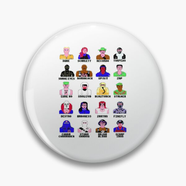 Item preview, C64 G.I. Joe Characters designed and sold by MargueriteNoel.