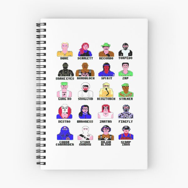 Item preview, C64 G.I. Joe Characters designed and sold by MargueriteNoel.