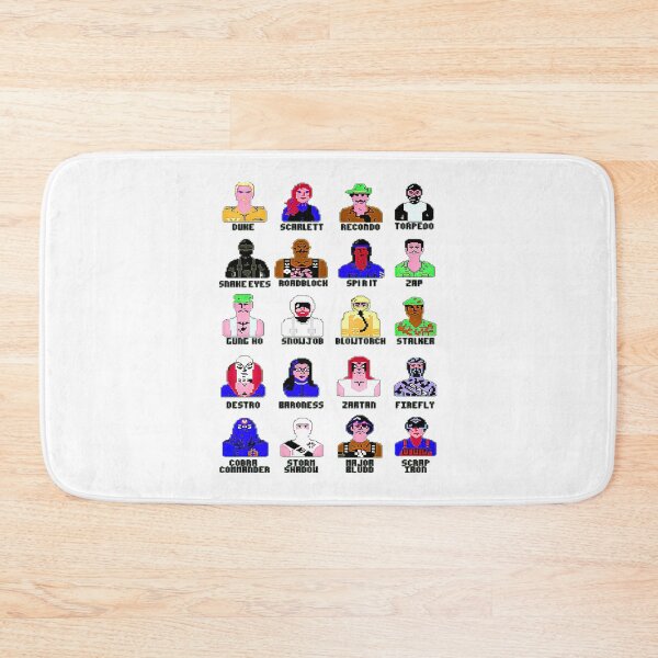 Item preview, C64 G.I. Joe Characters designed and sold by MargueriteNoel.