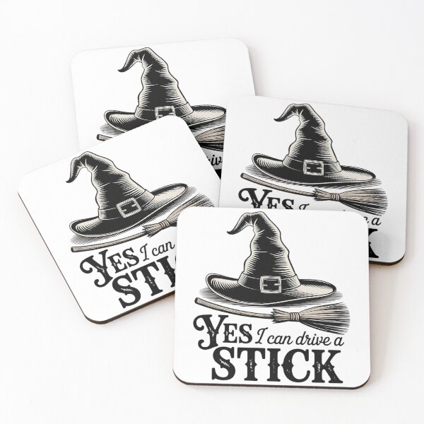 Item preview, Yes I Drive A Stick Halloween Witch Spooky Party Cute Halloween designed and sold by TyraYoung.