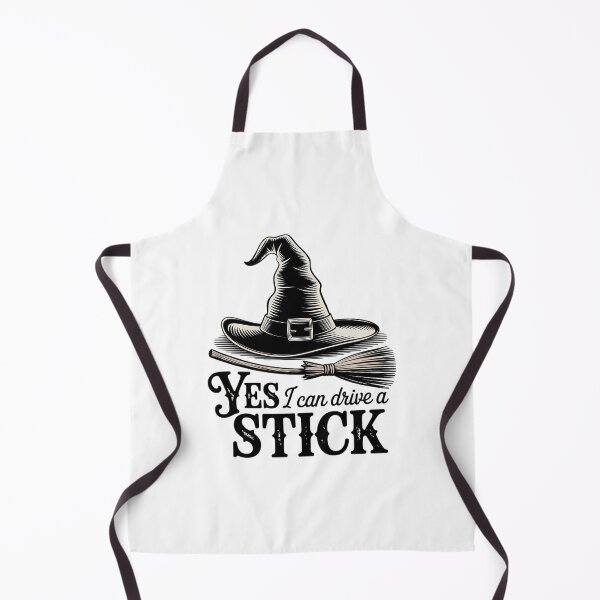Item preview, Yes I Drive A Stick Halloween Witch Spooky Party Cute Halloween designed and sold by TyraYoung.