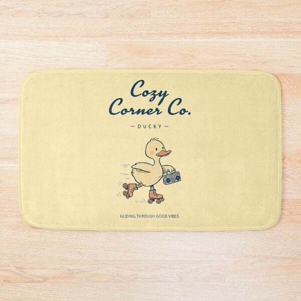 Item preview, Ducky Roller Skate & Boombox Cozy Retro designed and sold by cozy corner co. .