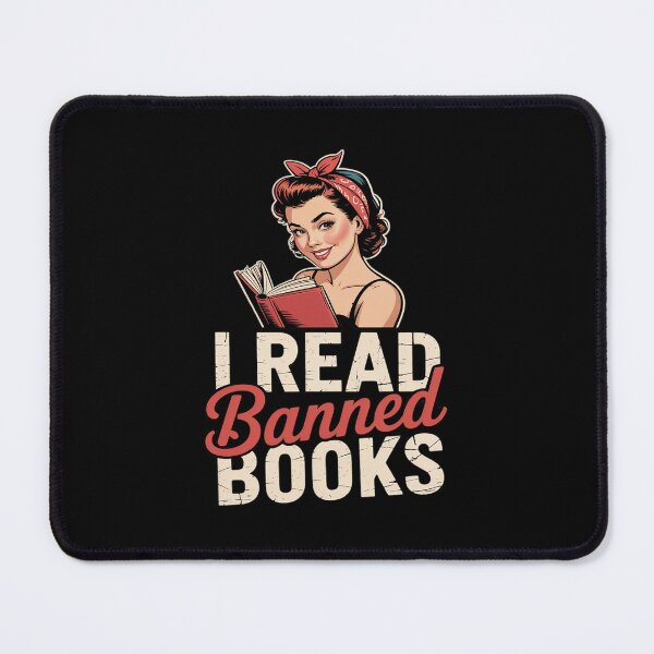 Item preview, I Read Banned Books Book Lover Bibliophiles Bookworms designed and sold by BiellaSar.
