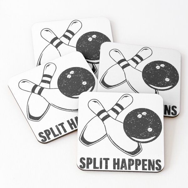 Item preview, Split Happens - Funny Bowling Bowler Saying designed and sold by karnikavoriz.