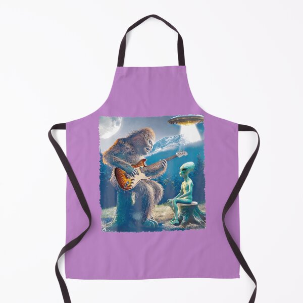 Item preview, Sasquatch Alien Jam Session Ufo Mountain Moon By Merch, Limited Edition, Perfect Gift For You And F designed and sold by HALEYBEVERLY.