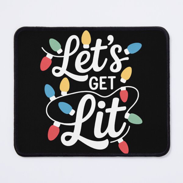Item preview, Christmas 2025 Let's Get Lit Christmas Crew Xmas Lights Holidays designed and sold by papertaless.