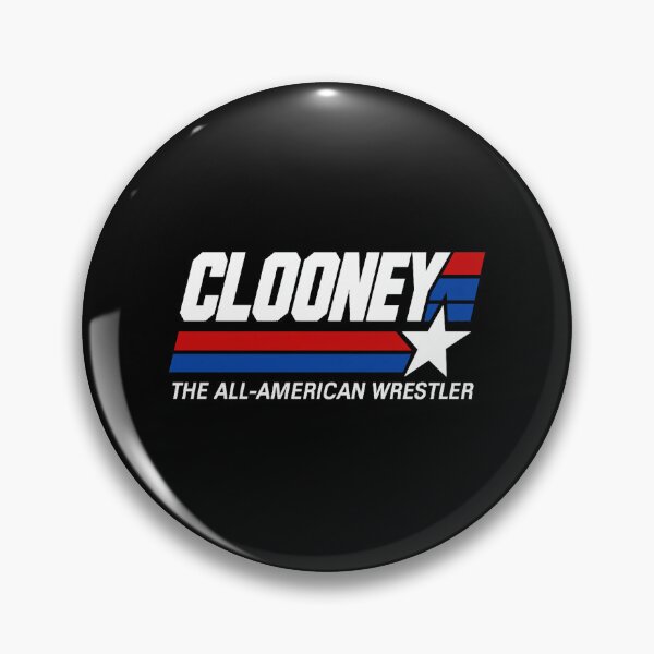 Item preview, Clooney - The All-American Wrestler  designed and sold by MargueriteNoel.