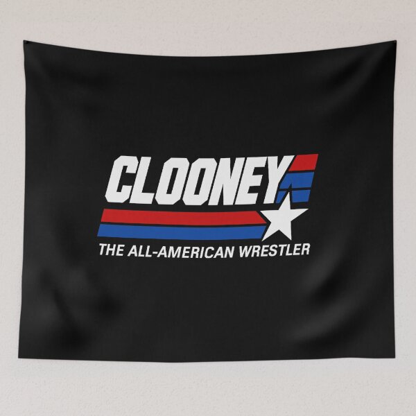 Item preview, Clooney - The All-American Wrestler  designed and sold by MargueriteNoel.