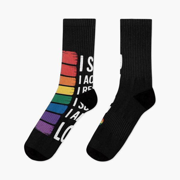 Item preview, I See Love Accept You LGBTQ Gay Rainbow Pride Flag designed and sold by BiellaSar.