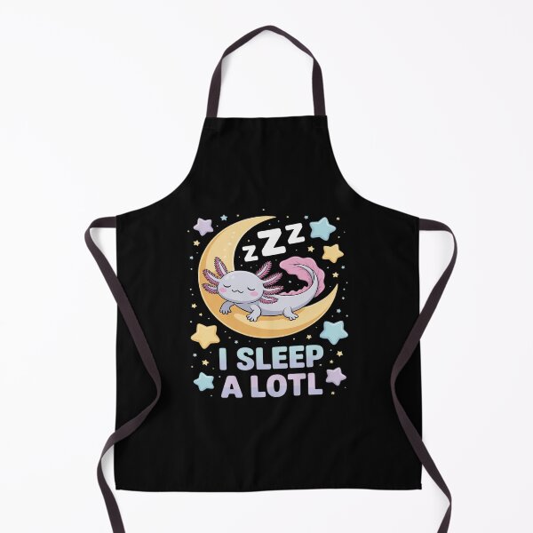 Item preview, I Sleep A Lotl, Cute Axolotl Sleeping designed and sold by BiellaSar.