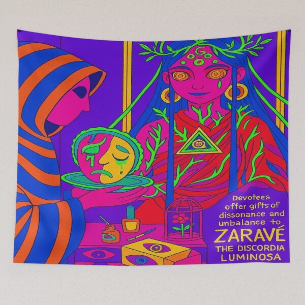 Item preview, ZARAVÉ THE LUMINOUS DISCORD designed and sold by Ecosetereos.