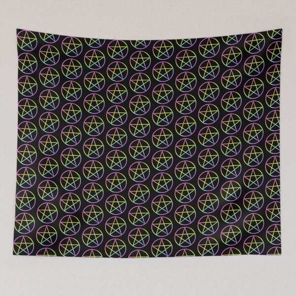 Item preview, Pentagram - Rainbow designed and sold by Neon-Harvest.