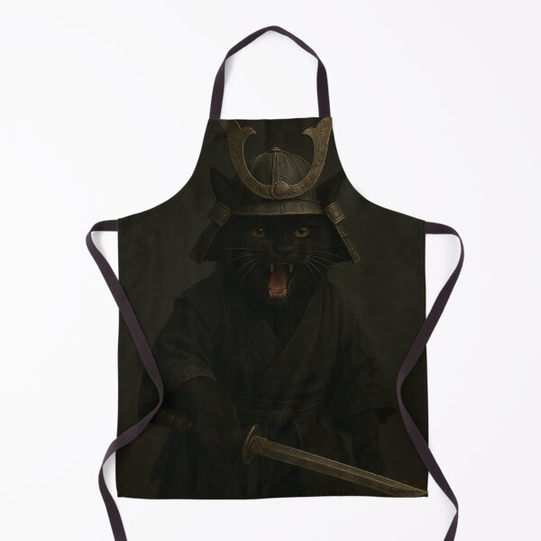Item preview, Shadow Samurai Cat designed and sold by Kaliyunai.