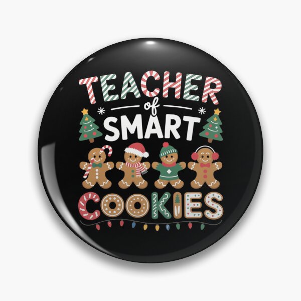 Item preview, Christmas Teacher Of Smart Cookies Funny Cute Gingerbread designed and sold by papertaless.