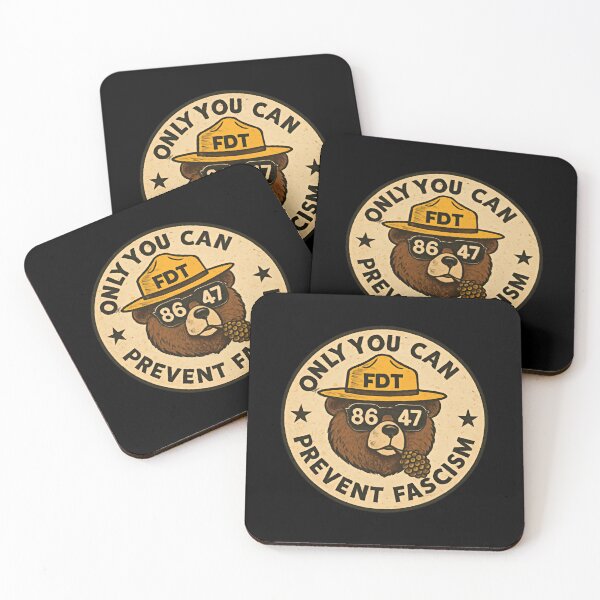 Item preview, Only you can prevent fight fascism - smokey the bear resist alt us service protect our national parks designed and sold by SkeletonsDanger.